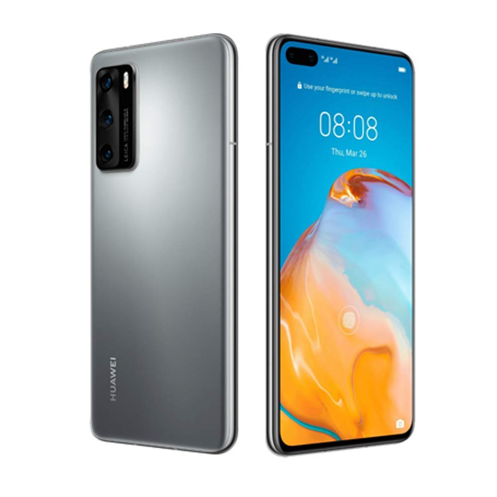 Huawei P40 Dual-SIM 128GB ROM + 8GB RAM 5G (Silver Frost) - International Version