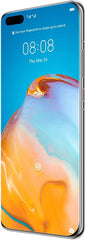 Huawei P40 Pro (5G) ELS-NX9 Dual/Hybrid-SIM 256GB Factory Unlocked Smartphone - International Version (Silver Frost)