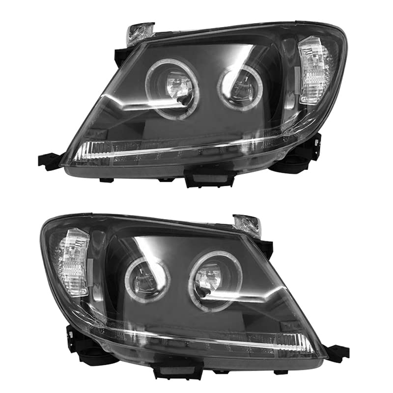 Car Styling for Toyota Hilux LED Headlights 2008-2014 for Hilux Revo Vigo Headlight DRL Bi-Xenon Lens High Low Beam Parking