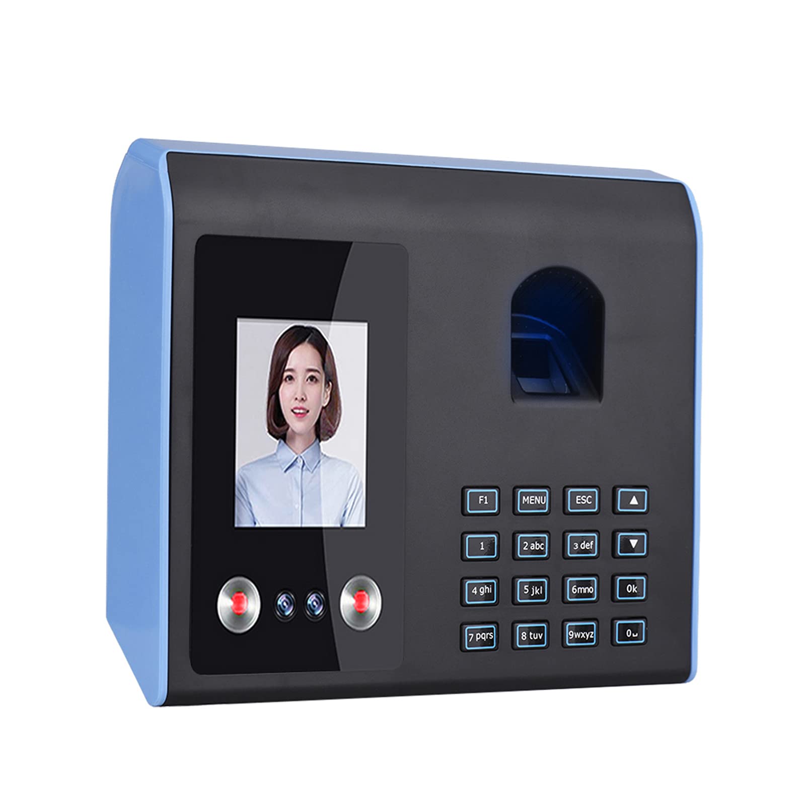 Tidrop Intelligent Attendance Machine Face Fingerprint Password Recognition Mix Biometric Time Clock