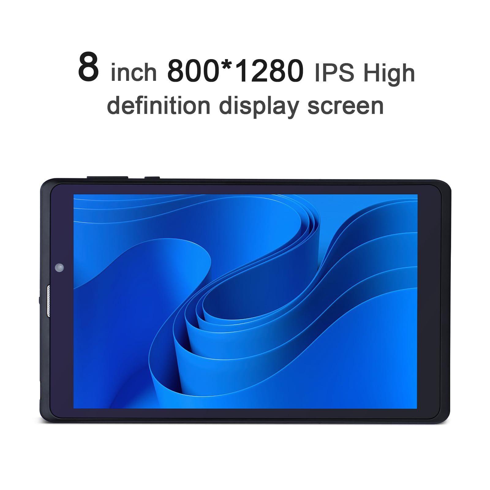 C idea 8 inch Tablet, Android 12.0 Tablet with SIM Card Slot Wifi 6GB RAM,256GB ROM Storage Dual 5MP+8MP Camera HD IPS Display, CM815(Black)