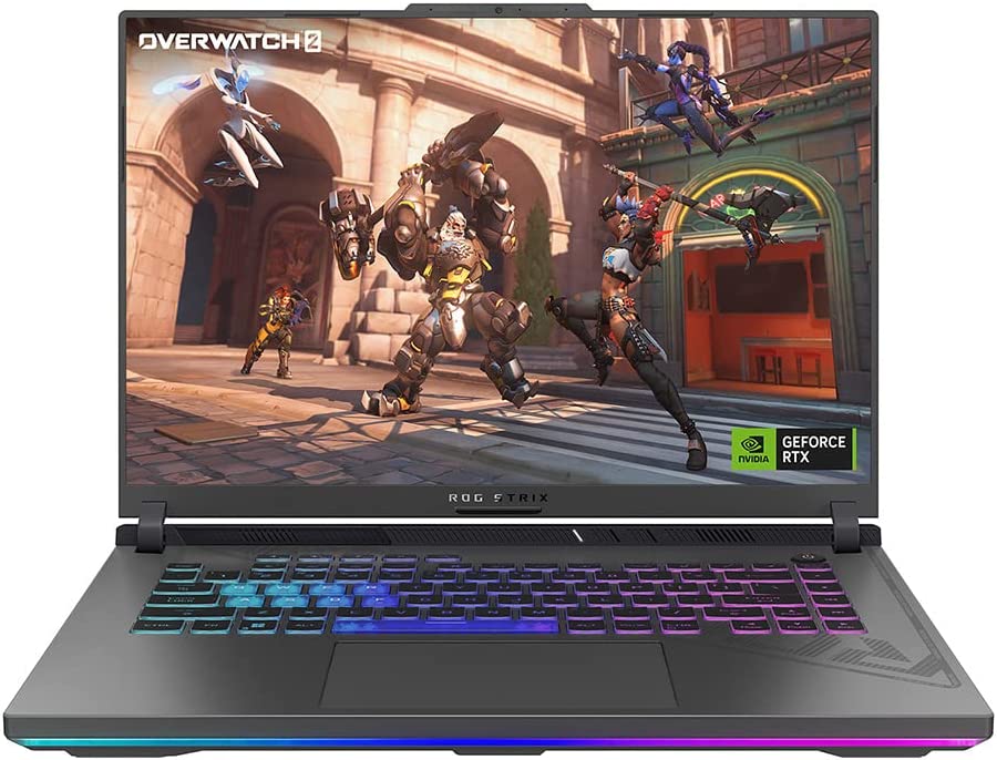 ASUS ROG Strix G16 G614JV 16.0” WUXGA 165Hz Gaming Laptop (Intel i7-13650H, NVIDIA GeForce RTX 4060, 16GB RAM, 1TB SSD, Windows 11, 90Whrs Battery)