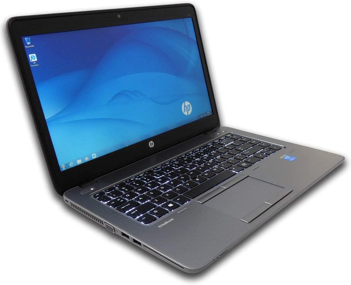 HP EliteBook 840 G2 14" i5-5200U 16GB 500GB SSD HD+ Windows 7 Pro Laptop Computer (Renewed)