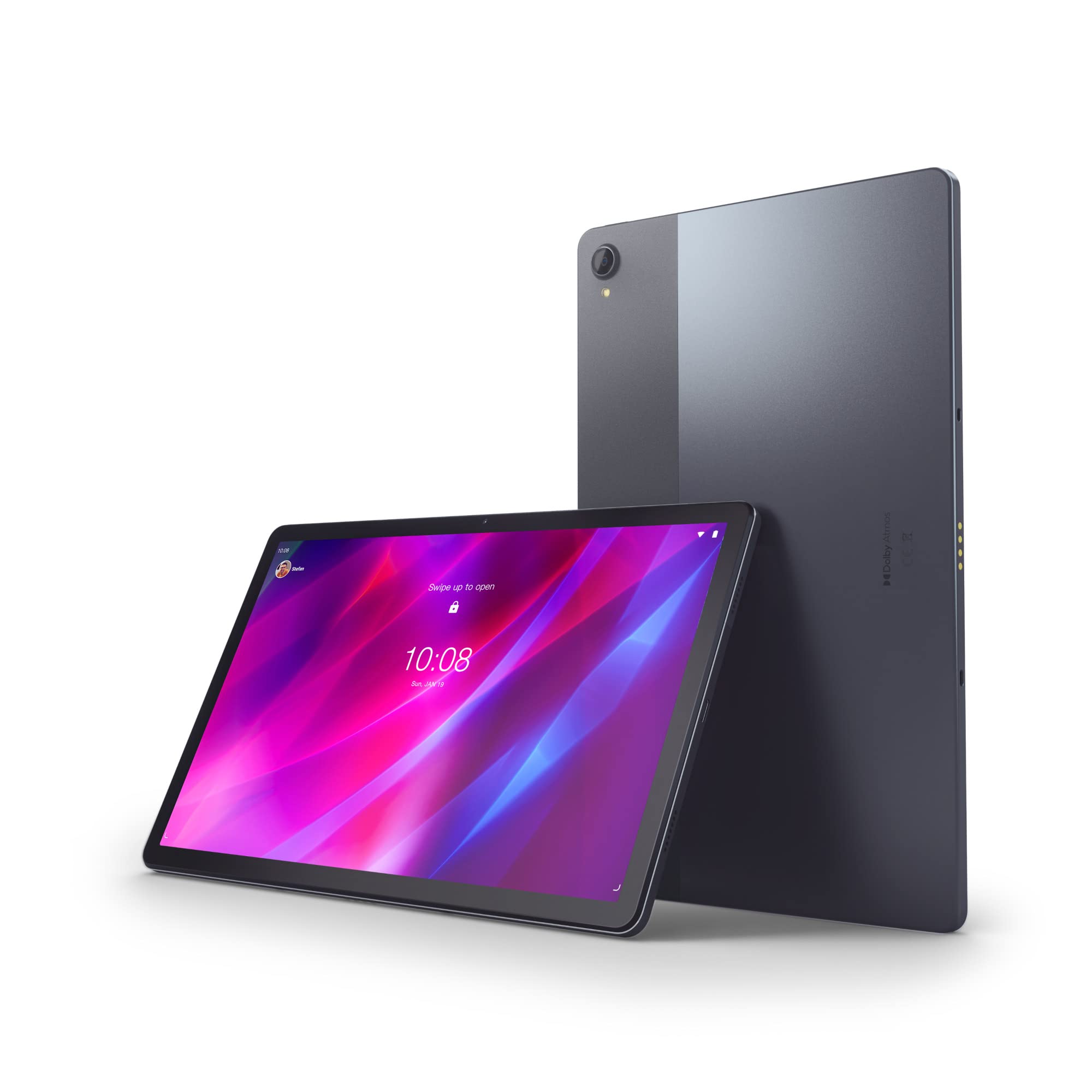 Lenovo Tab P11 Plus Android Tablet, 2K Display, Wi-Fi, Octa-Core Processor, 4GB + 128GB Memory, Slate Grey