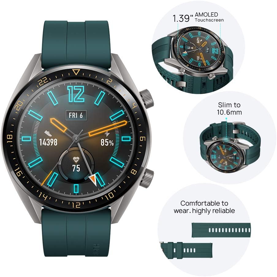 Huawei Watch GT Active - Dark Green