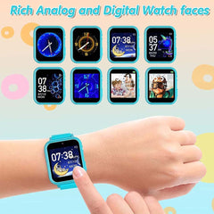 Kids Smart Watch, Toddler Watch Toys for 3-12 Ages Year Old, Smartwatches with 24 Learning Games Video Camera Pedometer Music Alarm Flashlight, Birthday Gift Boys Girls Kids, Educational