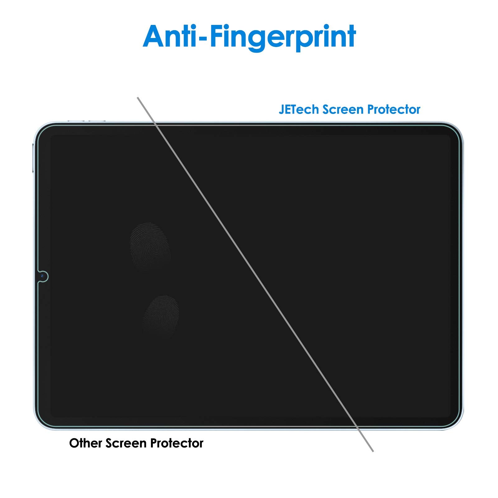 JETech Screen Protector for iPad Air 5/4 (10.9-Inch, 2022/2020 Model, 5th/4th Generation), Tempered Glass Film