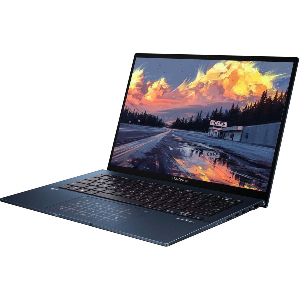 Newest ASUS Zenbook 14" 2.8K (2880 x 1800) 90Hz OLED Laptop, 12th Gen Core i5-1240P Processor (Beats i7-1185G7), Backlit Keyboard, Fingerprint Reader, Harman Kardon, Win 11 (8GB RAM | 2TB PCIe SSD)