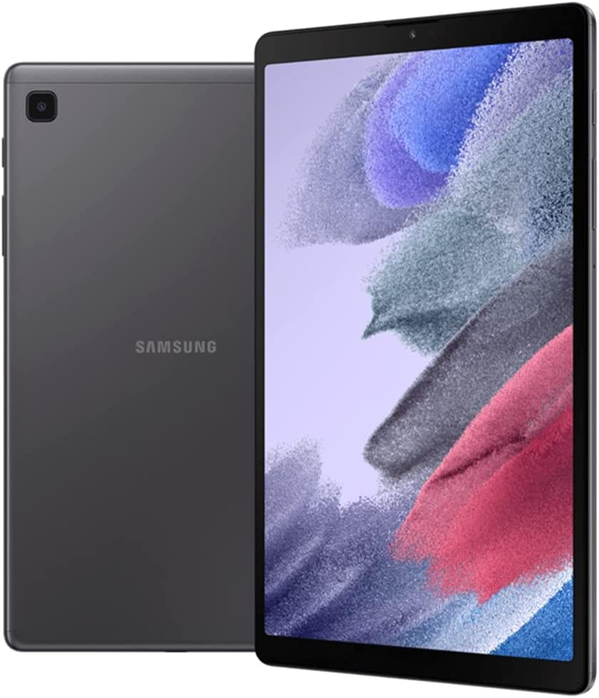 Samsung Galaxy Tab A7 Lite 8.7" (2021, WiFi + Cellular) 32GB 4G LTE Tablet & Phone (Makes Calls) GSM Unlocked, International Model w/US Charging Cube - -T225 (Grey, LTE+WiFi)