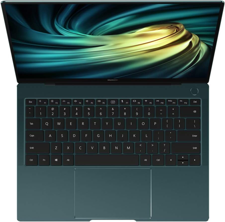 Huawei Matebook  X Pro 2020 Laptop, 13.9-Inch Full View Touchscreen Ultrabook, 10Th Gen Intel I7-10510U , 16Gb Ram, 1Tb Ssd, Nvidia® Geforce® Mx250, Huawei Share, Windows 10 Home -Emerald Green