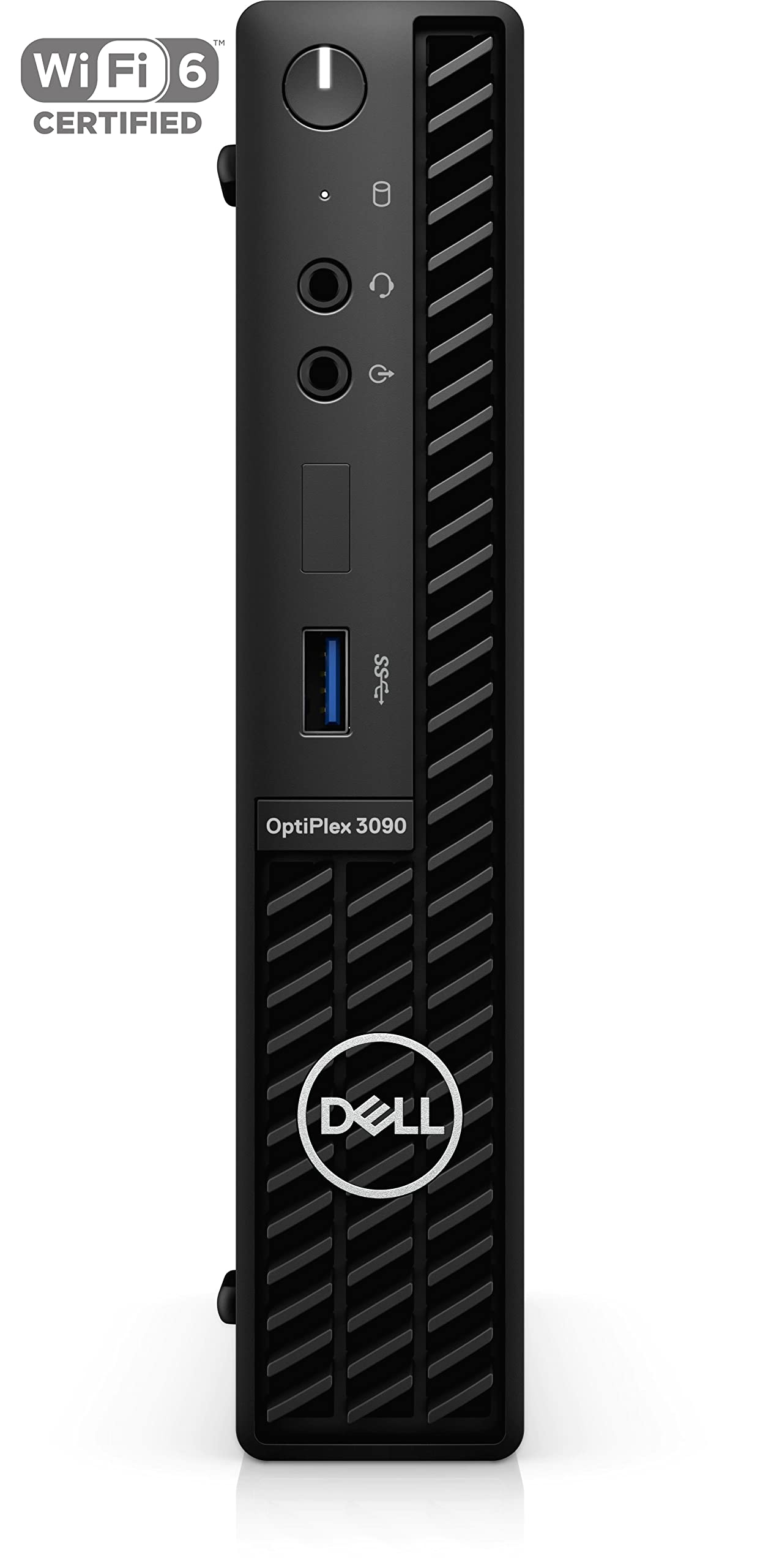 Dell 2022 Newest Optiplex 3090 Micro Form Factor Business Desktop, Intel Core i5-10500T, 32GB DDR4 RAM, 1TB PCIe SSD, DP, RJ-45, Wi-Fi 6, Bluetooth, Wired Mouse&Keyboard, Windows 11 Pro, Black