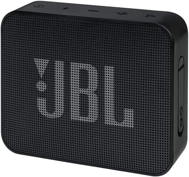 JBL GO Essential - Portable Waterproof Bluetooth Speaker, Up to 5 Hours of Playback, in Black