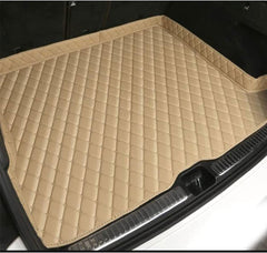 Custom Car Trunk Mats for TOYOTA Fortuner 2016 2017 2018 2019 2020 2021 2022, Leather All Weather Waterproof Anti-Scratch Non-Slip Protector Pad, Auto Interior Accessories