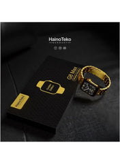 Haino Teko Germany G8 Max Golden Edition Smart Watch 45mm, Bluetooth Call, Wireless Charging, One Extra Strap