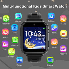 Kids Smart Watch, Toddler Watch Toys for 3-12 Ages Year Old, Smartwatches with 24 Learning Games Video Camera Pedometer Music Alarm Flashlight, Birthday Gift Boys Girls Kids, Educational