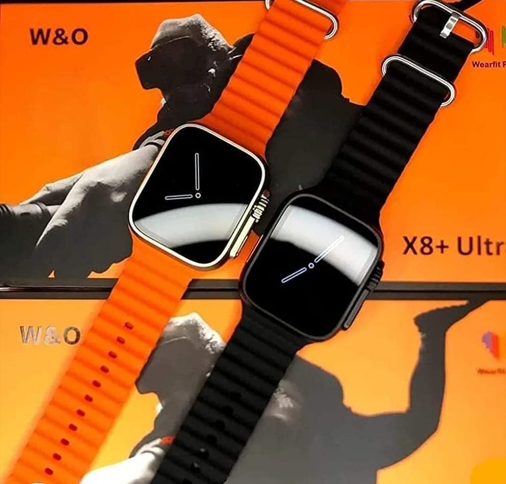 Orginal X8+ Ultra Smart Watch Upgraded NFC 2.08 inch Always-on Display & Wireless Charging 49MM