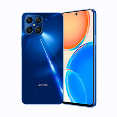 Honor X8 Unlocked Smartphone Blue 6 + 128GB 90Hz 6.7 Inch Curved Screen, Dual Sim, Android Smartphone With 64Mp Quad Camera 22.5W Supercharge