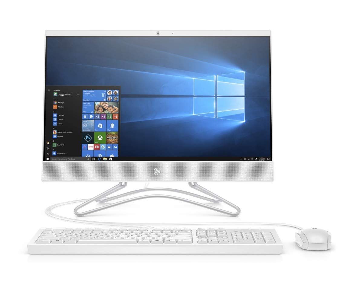 HP All-in-One 200 G3 i3-8130U,3Upto 3.4GHz, 8GB RAM DDR4 480GB SSD, 21.5 Inch FHD Monitor, Keyboard-Mouse,Win 10 Pro