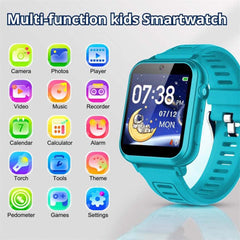 Kids Smart Watch, Toddler Watch Toys for 3-12 Ages Year Old, Smartwatches with 24 Learning Games Video Camera Pedometer Music Alarm Flashlight, Birthday Gift Boys Girls Kids, Educational