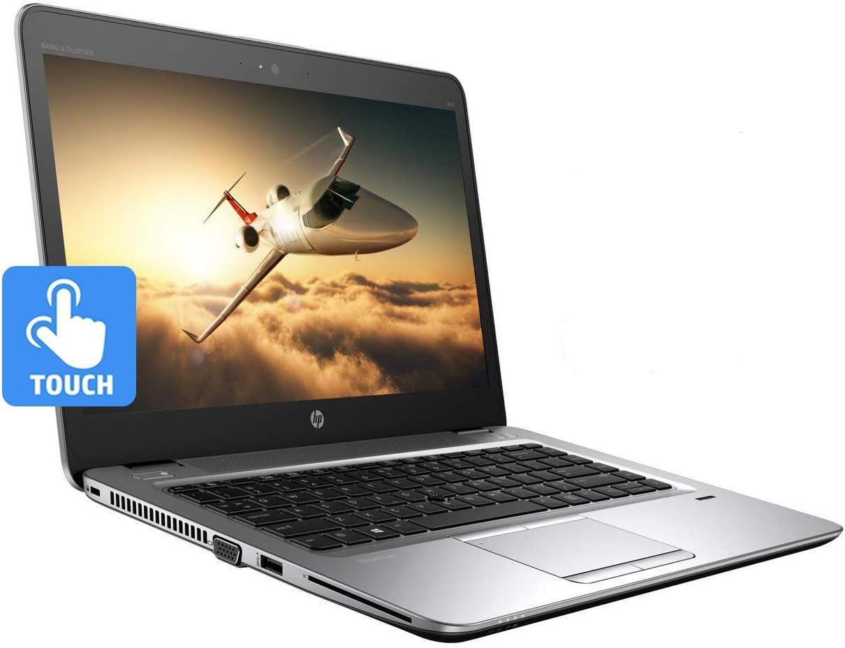 HP ELITEBOOK 840 G3 14in Touchscreen LAPTOP INTEL CORE i5-6200U 6th GEN 2.30GHZ WEBCAM 16GB RAM 240GB SSD WINDOWS 10 PRO 64BIT (Renewed)