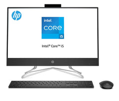 HP All-in-One 24-df1013ne Bundle PC, 23.8"FHD, touch screen, 11th Gen. Intel® Core™ i5 processor, 8GB RAM, 512GB SSD, Intel® Iris® Xᵉ Graphics, Windows 10, Black - 3B4Z3EA