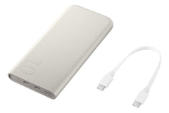 Samsung 10000mAh Battery Pack Charger Power Bank EB-P3400 - Beige