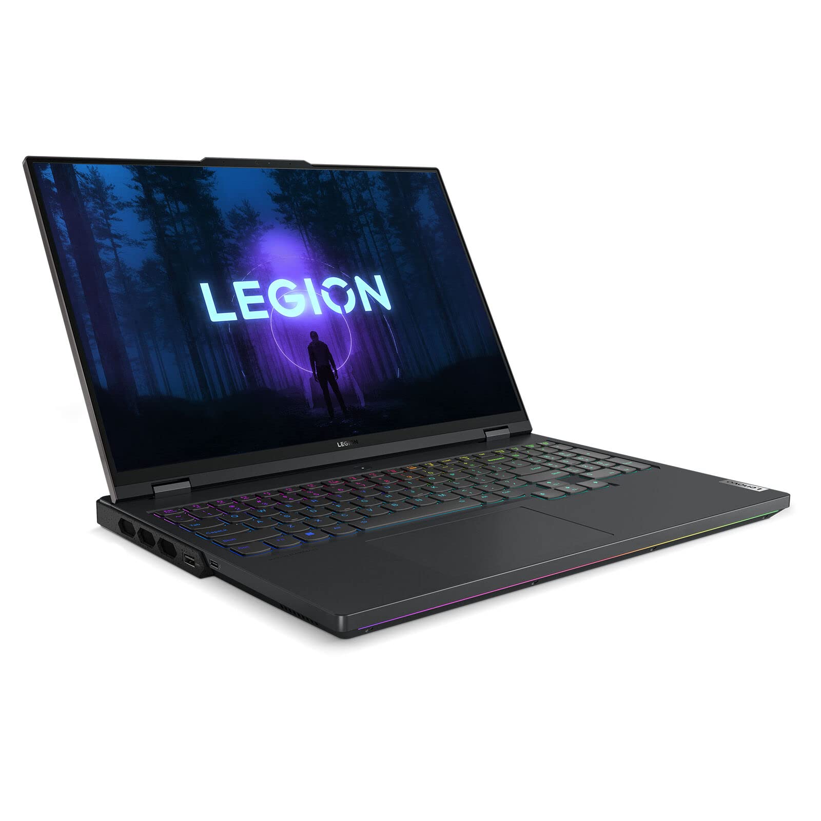 2023 Latest Lenovo Legion 5 Gaming Laptop 15.6" FHD 165Hz Display Core i7-12700H 32GB 2TB SSD NVIDIA RTX 3060 6GB Graphics RGB Backlit Eng Key WIN11 Storm Grey With Lenovo Thinksmart view 8” Display