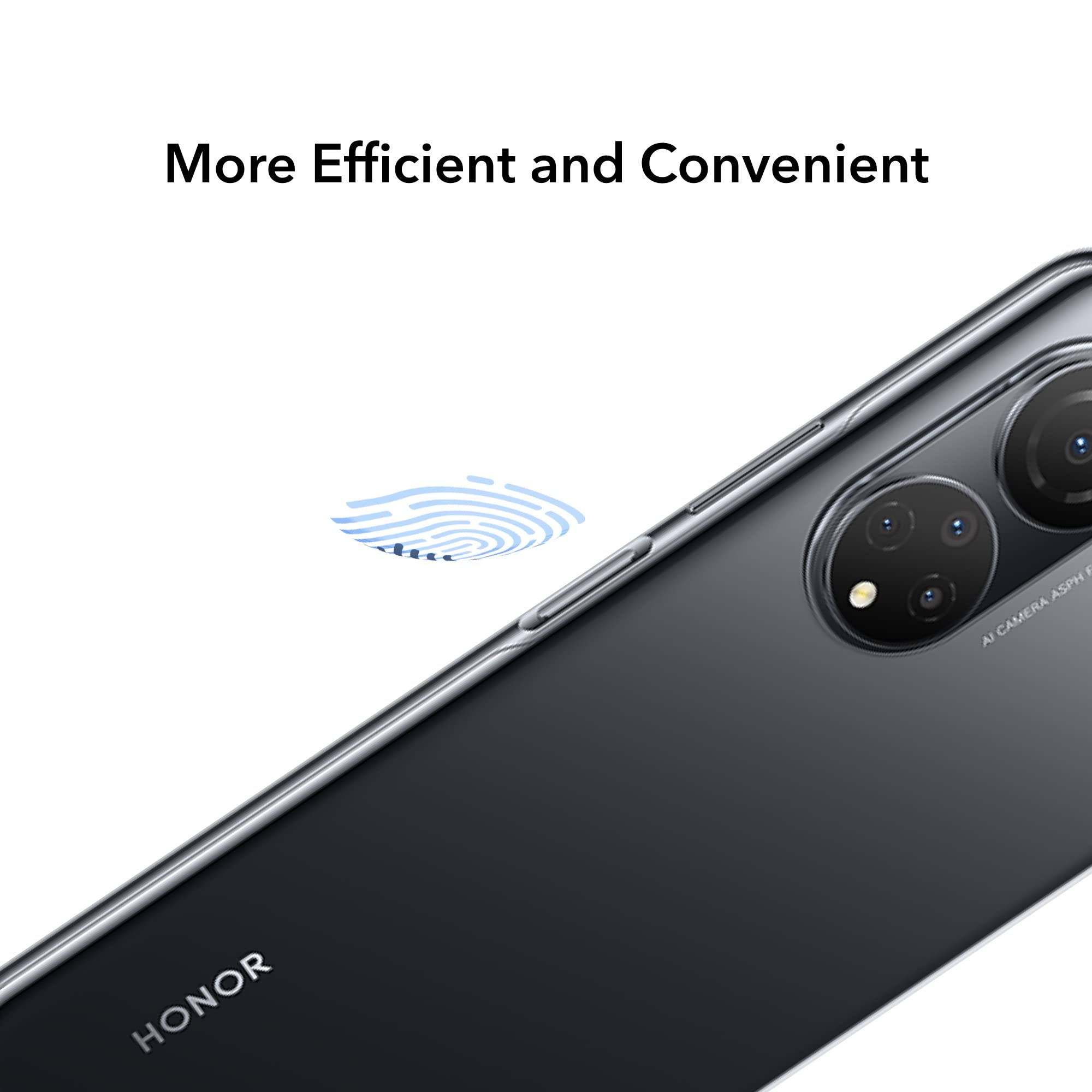 Honor X7 Android 11 Smartphone, 4GB RAM + 128GB Storage, 6.74” Fullview Screen With 90Hz Smooth Display, 48Mp Rear Quad Camera, 5000Mah High Capacity Battery - Midnight Black