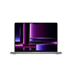 Apple 2023 MacBook Pro laptop with Apple M2 Pro chip with 10‑core CPU and 16‑core GPU: 14.2-inch Liquid Retina XDR display, 16GB, 512GB SSD storage. Works with iPhone/iPad; Space Grey; English/Arabic