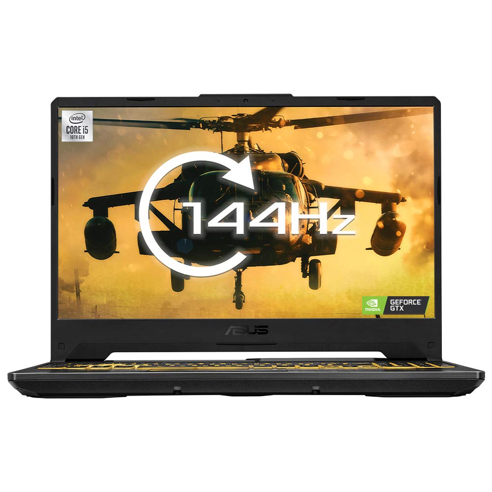 ASUS TUF Gaming FX506HC 144Hz 15.6" Full HD Gaming Laptop (Intel i5-11400H, Nvidia GeForce RTX 3050, 8GB RAM, 512GB PCIe SSD, Windows 10)