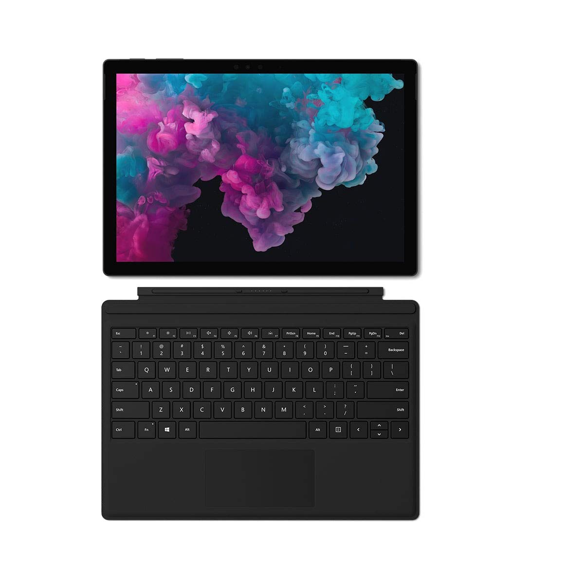 Microsoft Surface Pro 6, 2-in-1 Laptop, Intel Core-i5-8250U, 12.3 Inch, 256GB SSD, 8GB RAM, Intel UHD Graphics 620, Windows 10, No Keyboard, Black [Intl. Version]