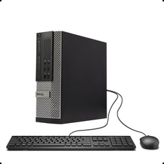 Dell OptiPlex 9020 Renewed Business Desktop PC | intel Quad Core i7-4th Generation Processor | 16GB Ram | 480GB SSD | Wired Keyboard & Mouse | Small Form Factor | Windows 10 Pro | RENEWED