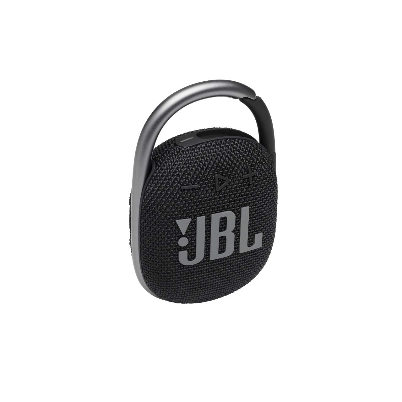 JBL Clip 4 Portable Bluetooth Speaker, JBL Pro Sound, Punchy Bass, Ultra-Portable Design, Integrated Carabiner, Clip Everywhere, IP67 Waterproof + Dustproof, 18H Battery - Black, JBLCLIP4BLK