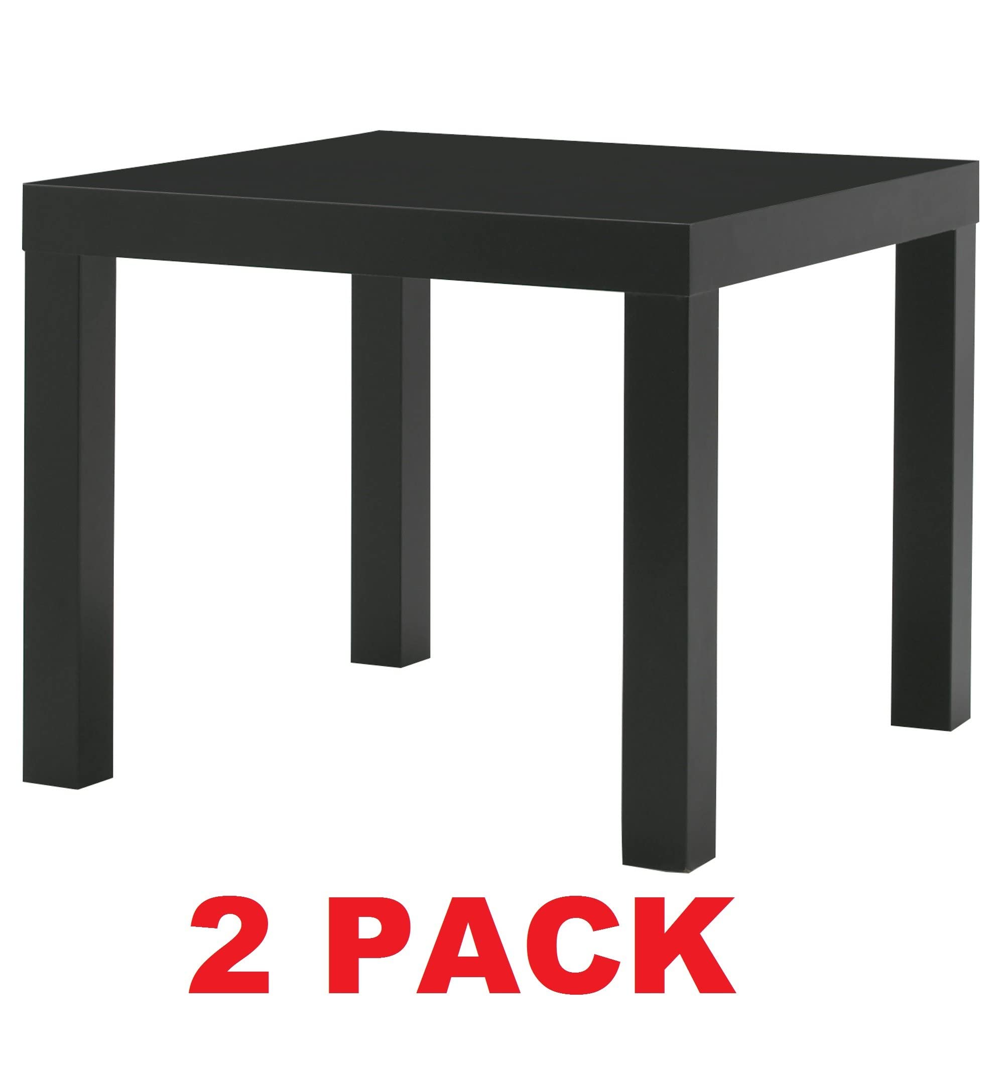 IKEA Table - Black (Pack of 2)