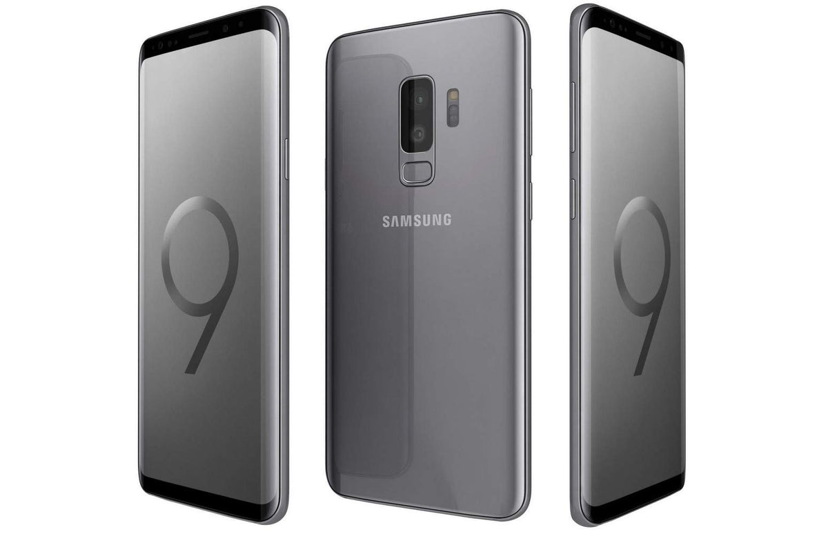 Samsung Galaxy S9+ Dual SIM - 64GB, 6GB RAM, 4G LTE, Titanium Grey - (UAE Version)