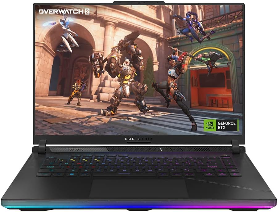 ASUS ROG Strix SCAR 16 G634JZ 16.0” WQXGA 240Hz 1100nits Gaming Laptop (Intel i9-13980HX, NVIDIA GeForce RTX 4080, 32GB RAM, 1TB SSD, Windows 11) Includes ROG HDR Nebula Display