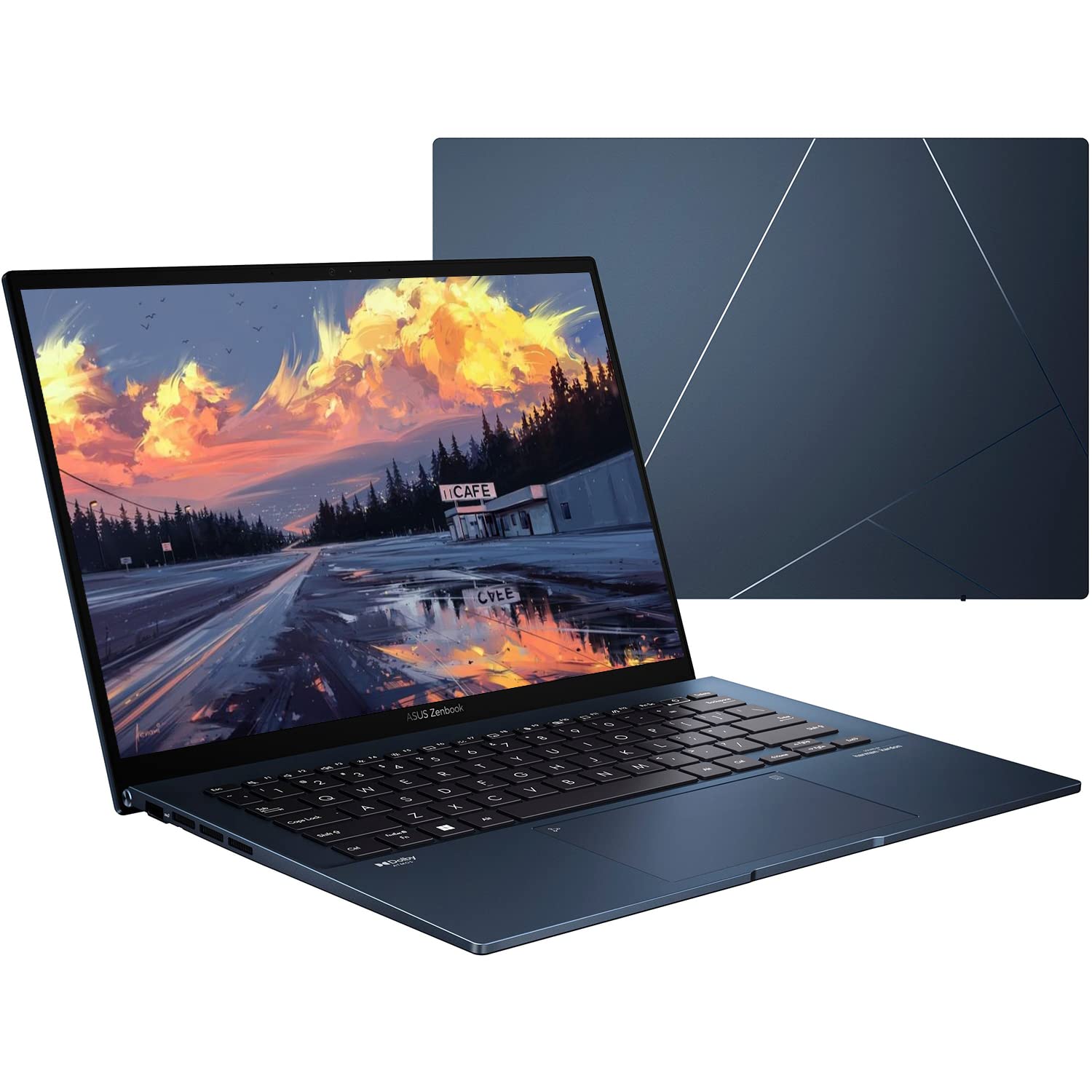 Newest ASUS Zenbook 14" 2.8K (2880 x 1800) 90Hz OLED Laptop, 12th Gen Core i5-1240P Processor (Beats i7-1185G7), Backlit Keyboard, Fingerprint Reader, Harman Kardon, Win 11 (8GB RAM | 2TB PCIe SSD)