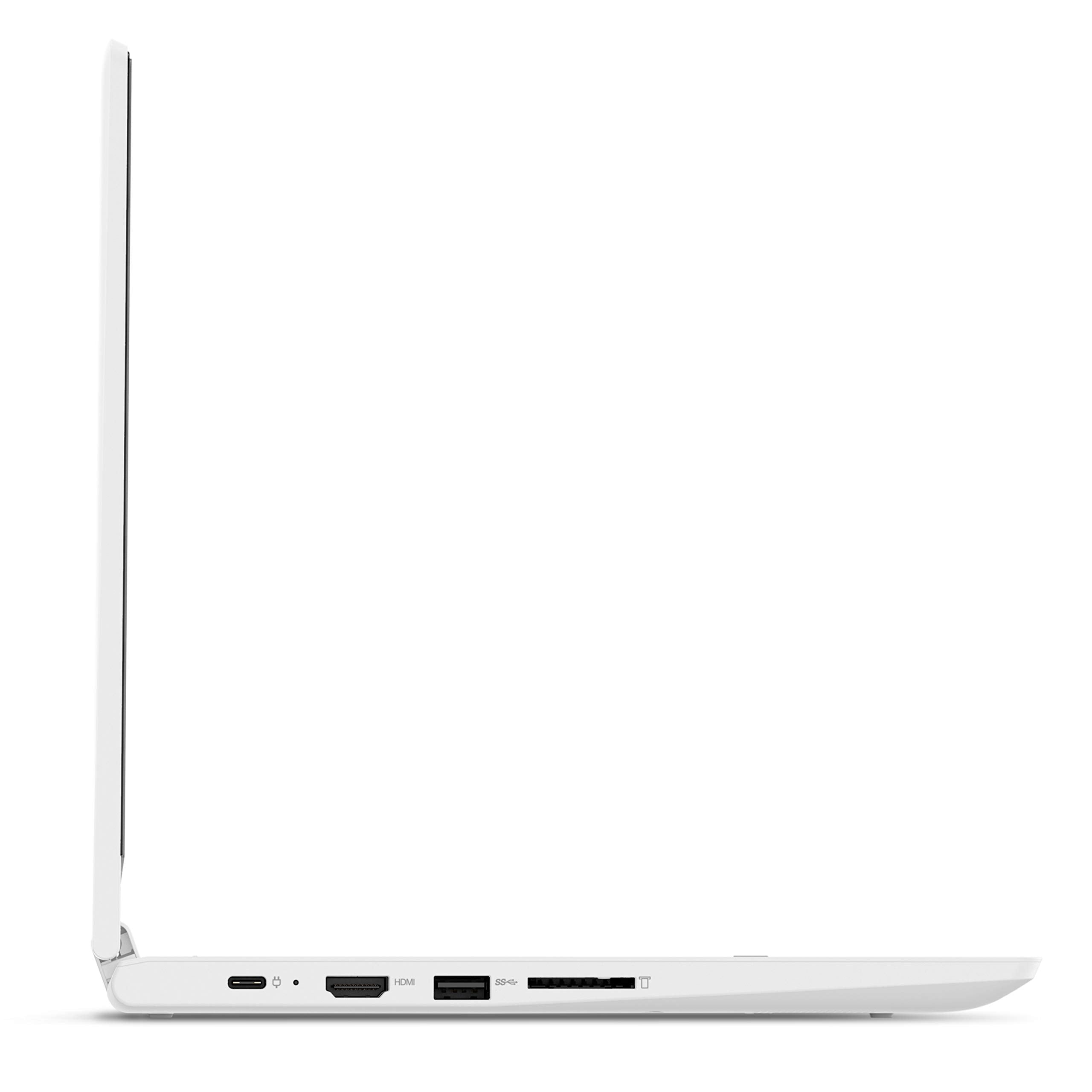 Lenovo Chromebook Flex 3 11" Laptop, 11.6-Inch HD (1366 x 768) IPS Display, MediaTek MT8173C Processor, 4GB LPDDR3, 64 GB eMMC, Chrome OS, 82HG0006US, Blizzard White