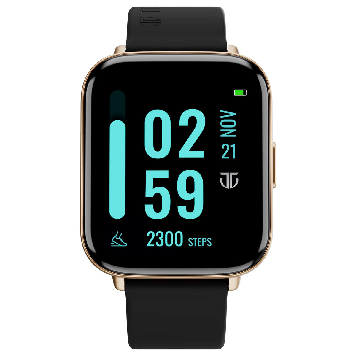 Titan Smart 2 Fashion Smartwatch, 1.78” AMOLED Display with Premium Metal Body, Multiple Sports Modes with 100+ Watchfaces, Complete Health Suite with Stress Monitor, 7 Days Battery Life, Rose Gold