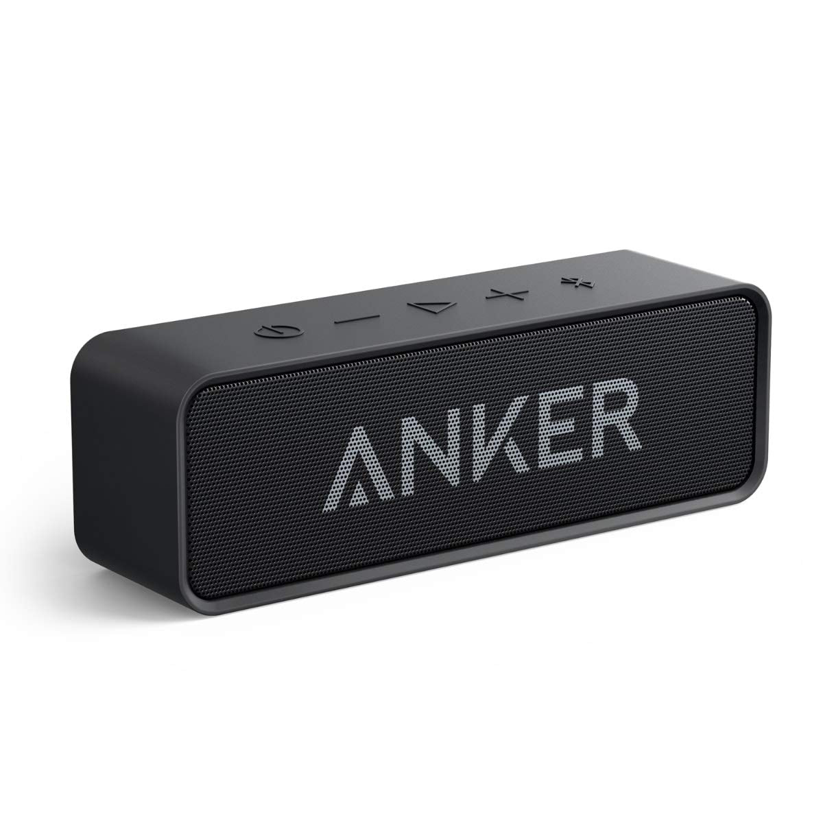 Upgraded, Anker Soundcore Bluetooth Speaker with IPX5 Waterproof, Stereo Sound, 24H Playtime, Portable Wireless Speaker for iPhone, Samsung and More