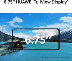 HUAWEI nova Y70 Smartphone, 6000 Mah Large Battery, 22.5W Supercharge, 6.75 Inches Fullview Display, 90% Screen-To-Body Ratio, 48 Mp Ai Triple Camera, 4GB+128GB, Midnight Black