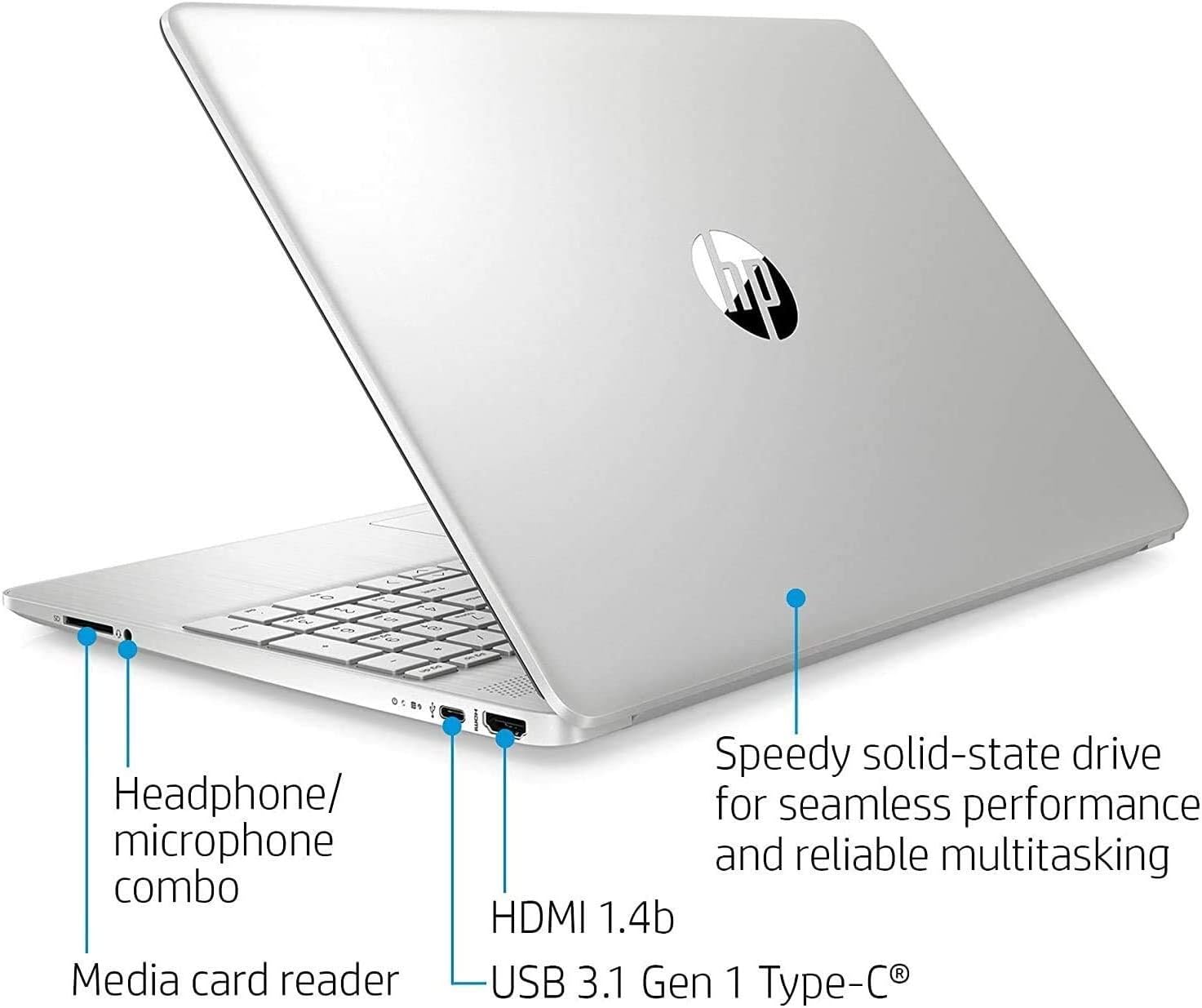 2021 Newest HP 15.6" FHD IPS Touchscreen Laptop, 11th Gen Intel i7-1165G7(Up to 4.7GHz), 32GB RAM, 1TB PCIe SSD, Intel Iris Xe Graphics, Webcam, NumPad, USB-A&C, HDMI, WiFi, Bluetooth, Windows 11