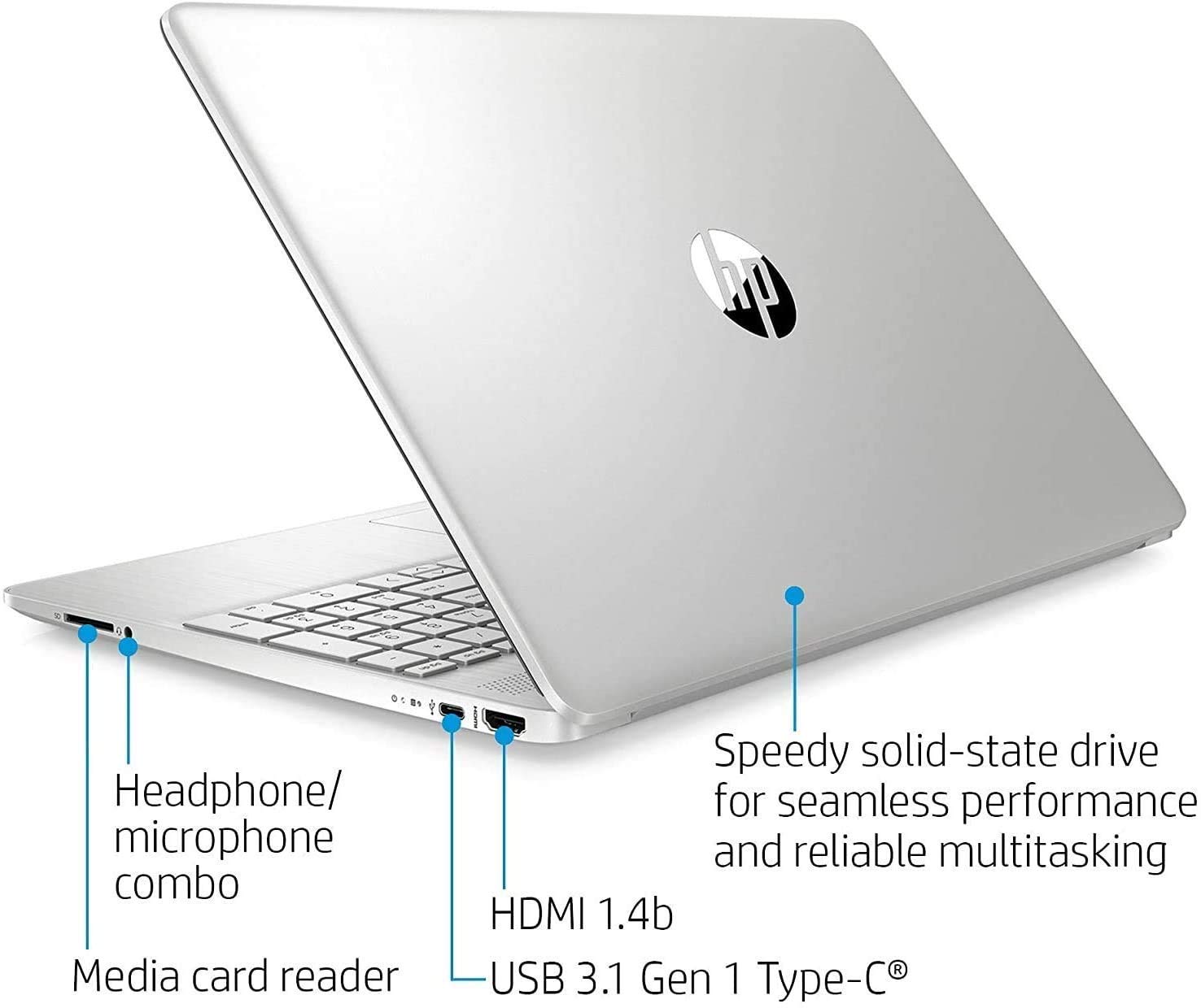 2021 Newest HP 15.6" FHD IPS Touchscreen Laptop, 11th Gen Intel i7-1165G7(Up to 4.7GHz), 32GB RAM, 1TB PCIe SSD, Intel Iris Xe Graphics, Webcam, NumPad, USB-A&C, HDMI, WiFi, Bluetooth, Windows 11