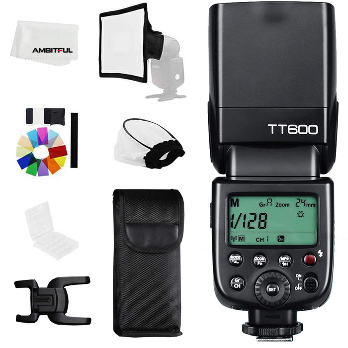 Godox TT685II-C TTL On-Camera Flash Speedlight, 2.4G Wirelss X System, GN60  High Speed