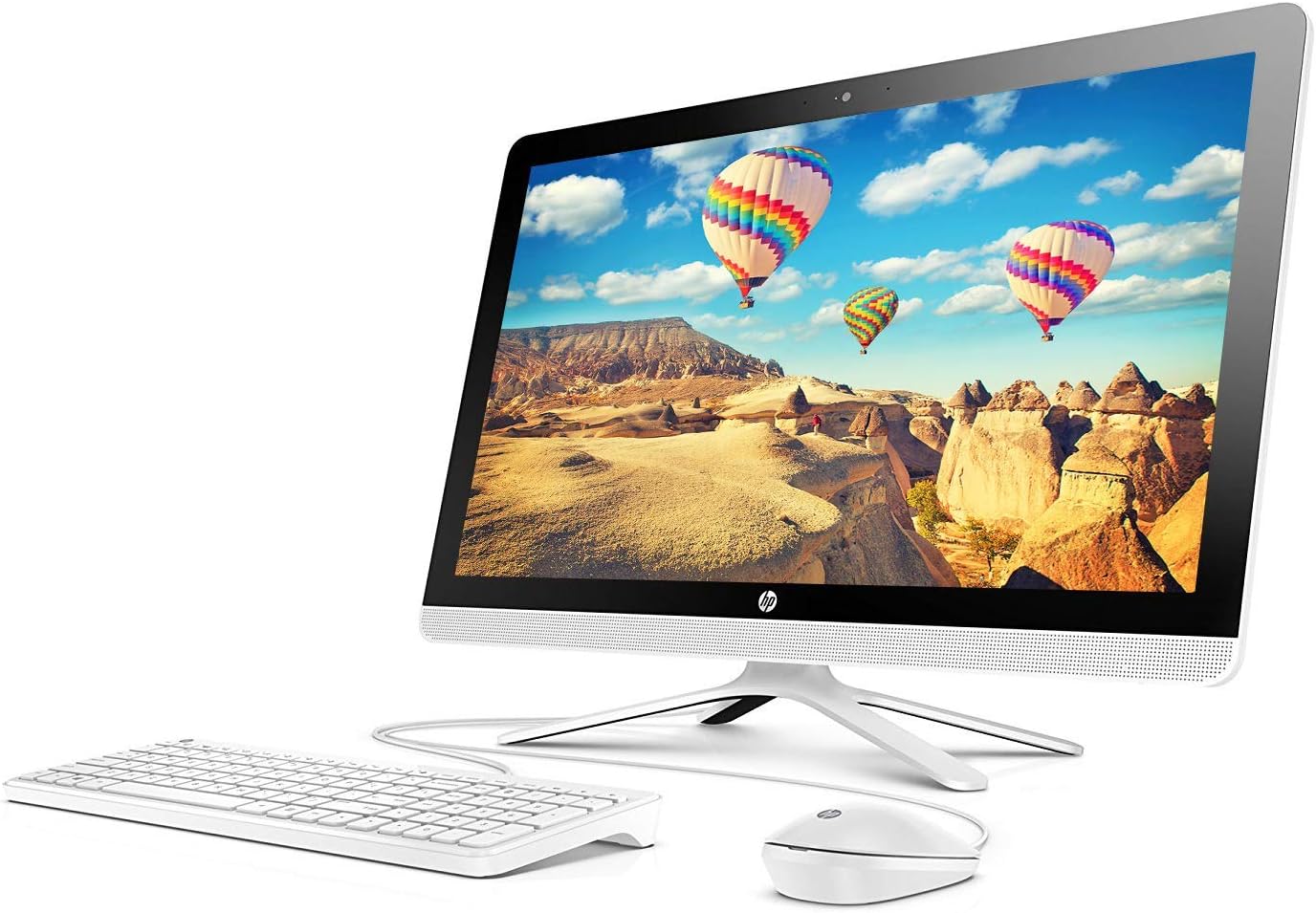 HP Snow White 22-b013w All-in-One touch screen Desktop PC