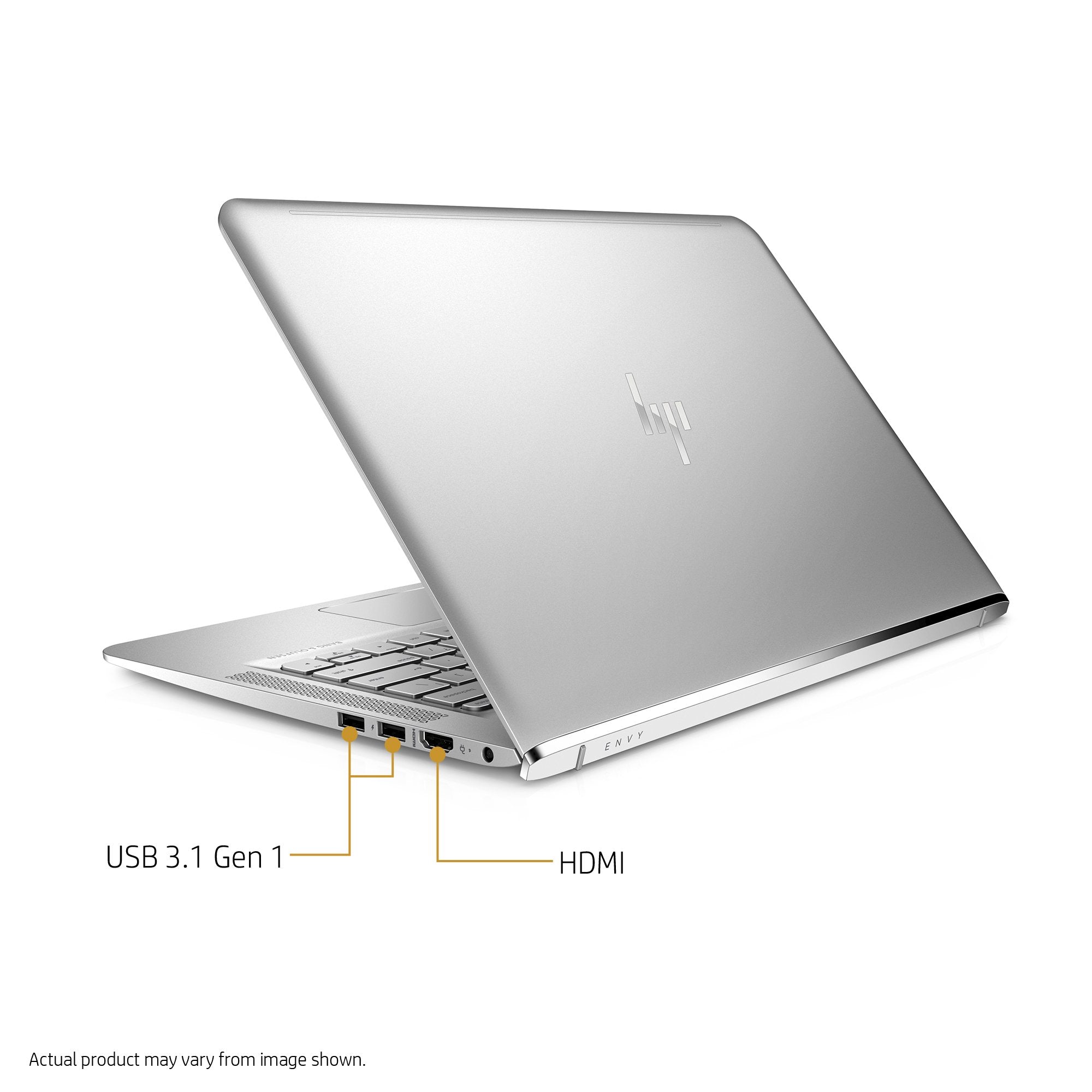 HP ENVY 13-ab016nr Laptop (Windows 10, Intel Core i5-7200U, 13.3" LED-Lit Screen, Storage: 256 GB, RAM: 8 GB) Black/Silver