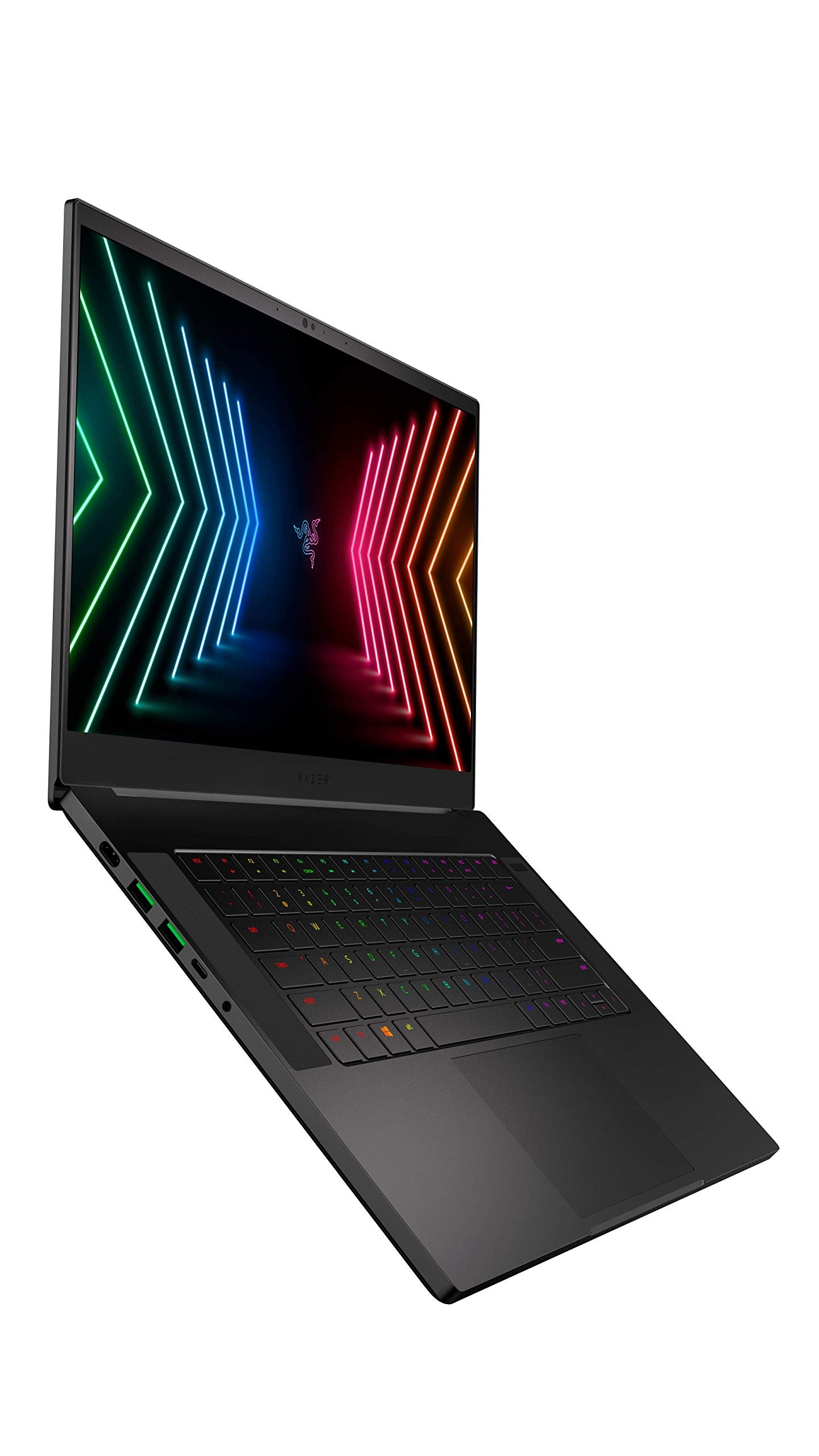 Razer Blade 15 Advanced - 15.6 Inch Gaming Laptop with 240Hz QHD Display (Intel Core i7-11800H, NVIDIA RTX 3070, 32 GB RAM, 1 TB SSD, Chroma RGB, Window 11) UK Layout | Black