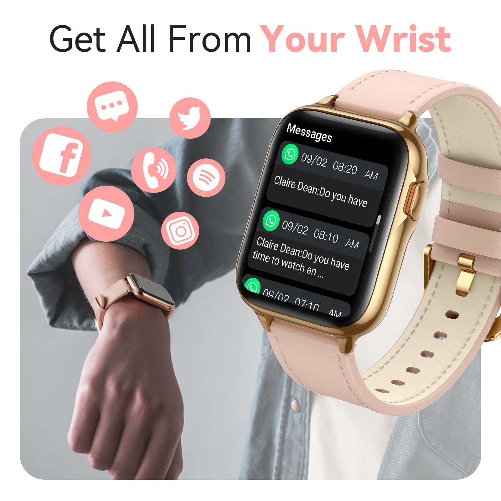 Smartwatch that you can answer calls online