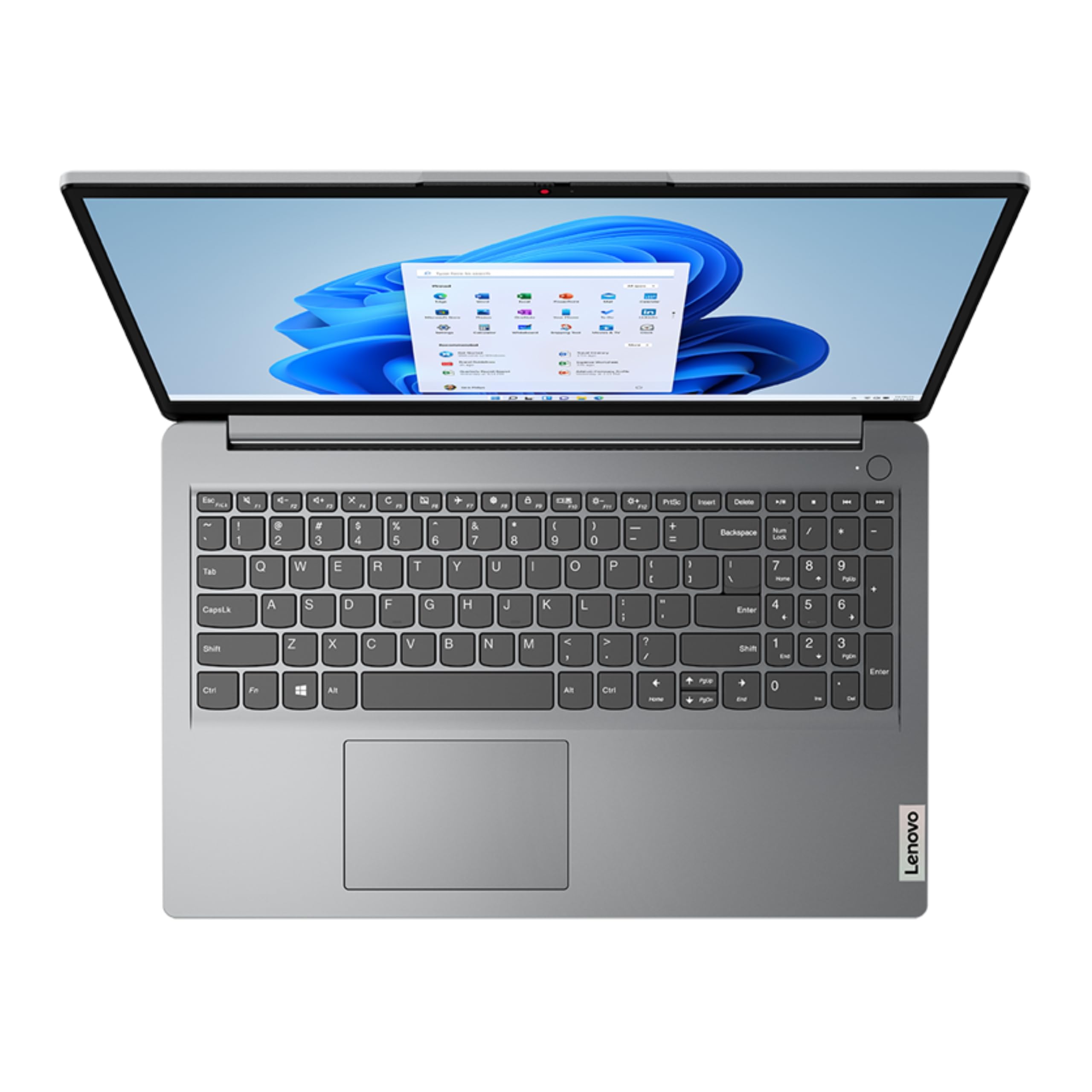 Lenovo Ideapad 1 15 IGL7 Laptop, Intel Celeron N4020 Processor |4GB DDR4 Ram |256GB NVMe M.2 SSD |Intel UHD Graphics 600 |15.6"HD Display |Windows 11 Home, CLOUD_GREY