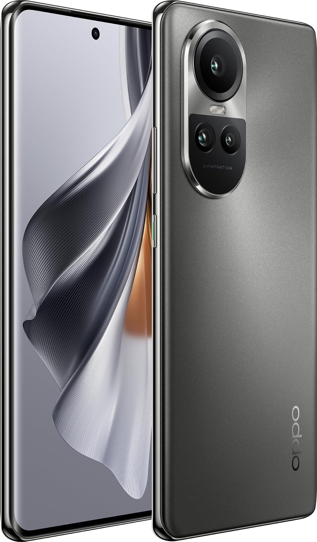 OPPO Reno10 Pro 5G 256GB 12GB Silvery Grey + Free Enco earbuds + Bluetooth Speaker + 12 months extended warranty